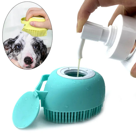 Luvas de Massagem para Banho de Cães e Gatos -BrilhoSutil